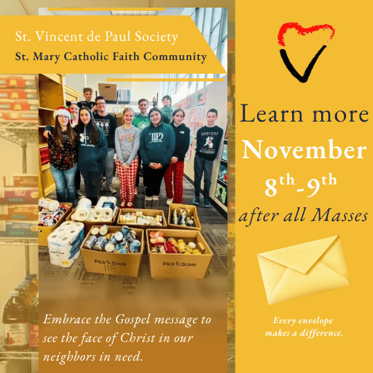 St Vincent de Paul Weekend